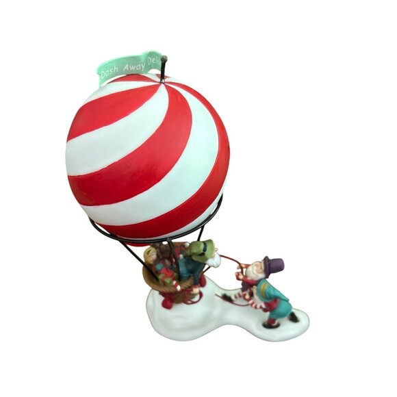 Department 56 North Pole - ‎ Dash Away Delivery Hot Air Balloon - Vintage 1998 - Picture 3 of 12